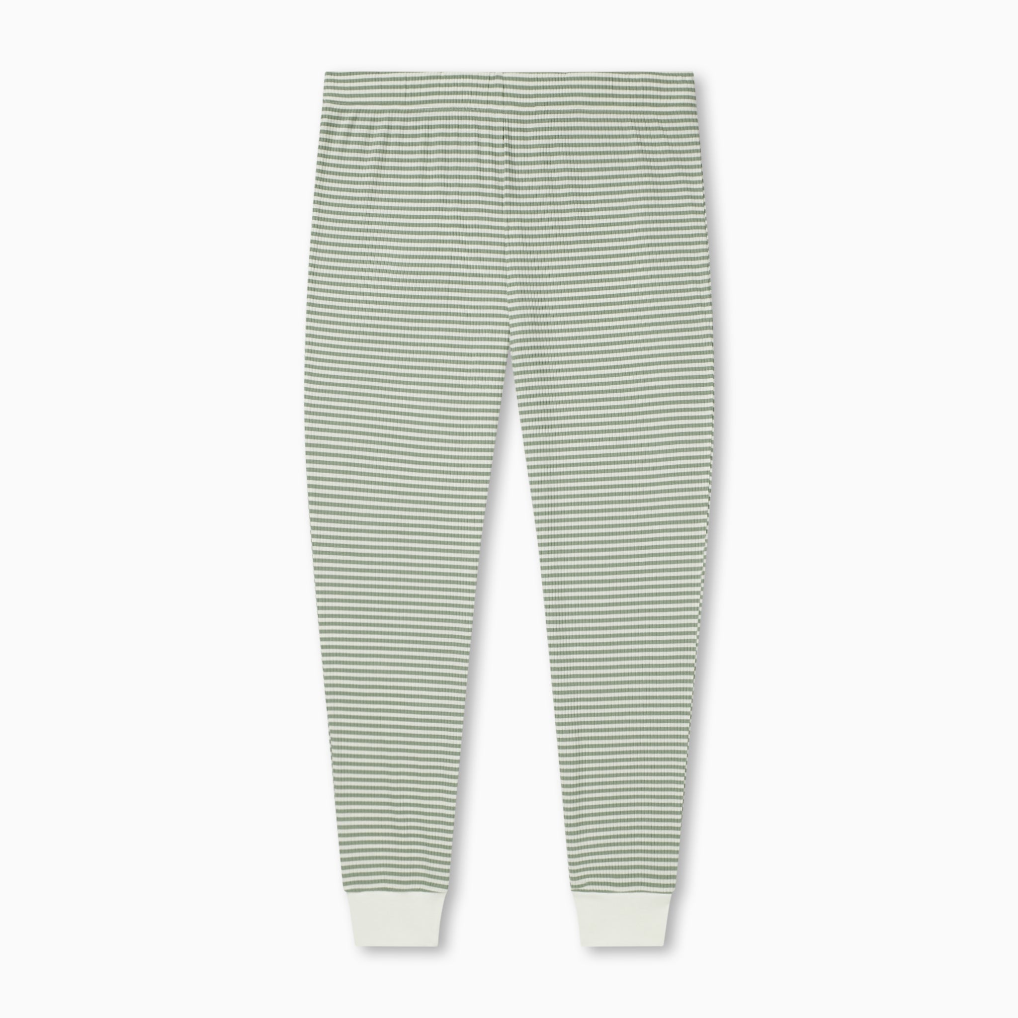 MatchingFamilyRibbedSageStripePyjamas_MamaBottom