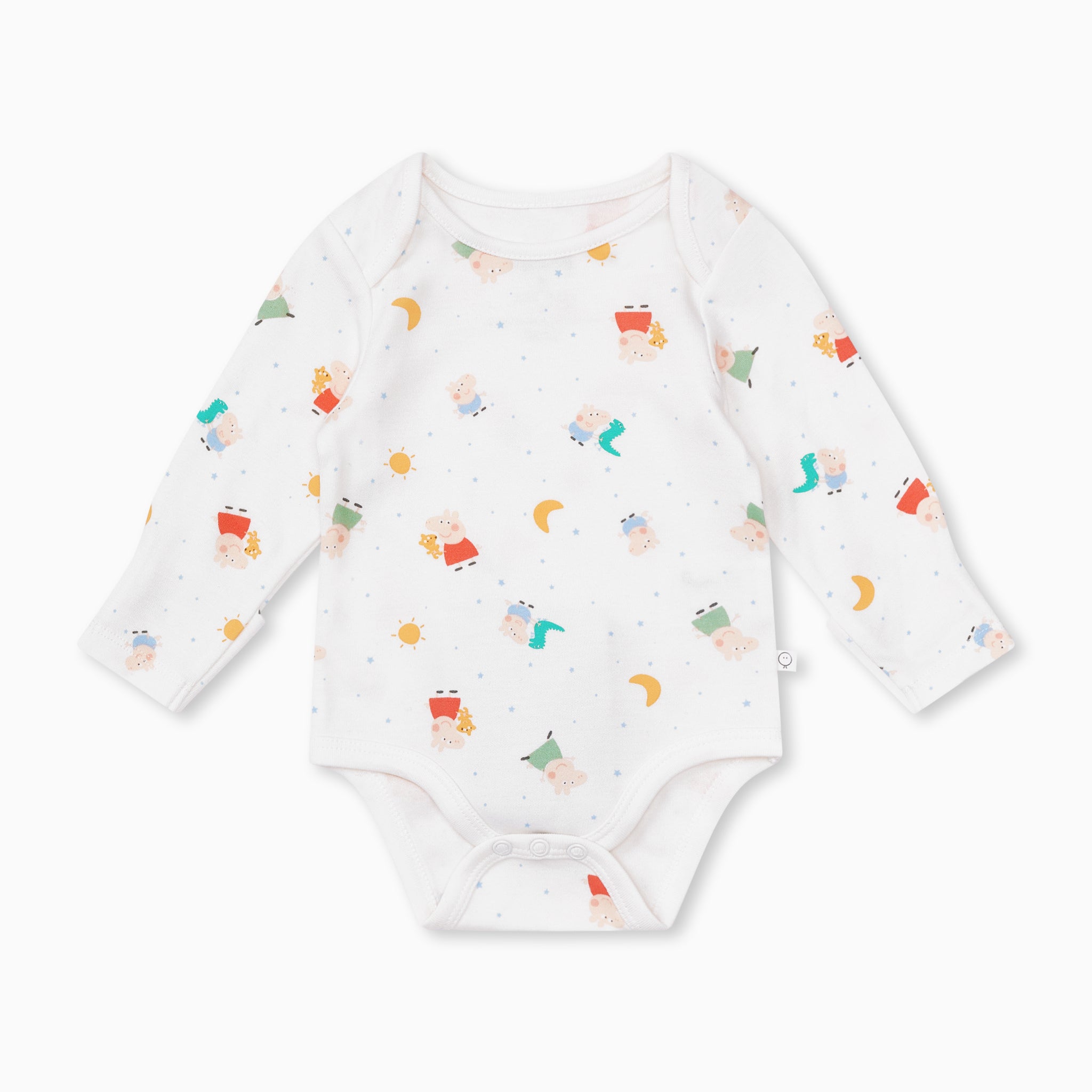 PeppaPigLongSleeveBodysuit_FRONT