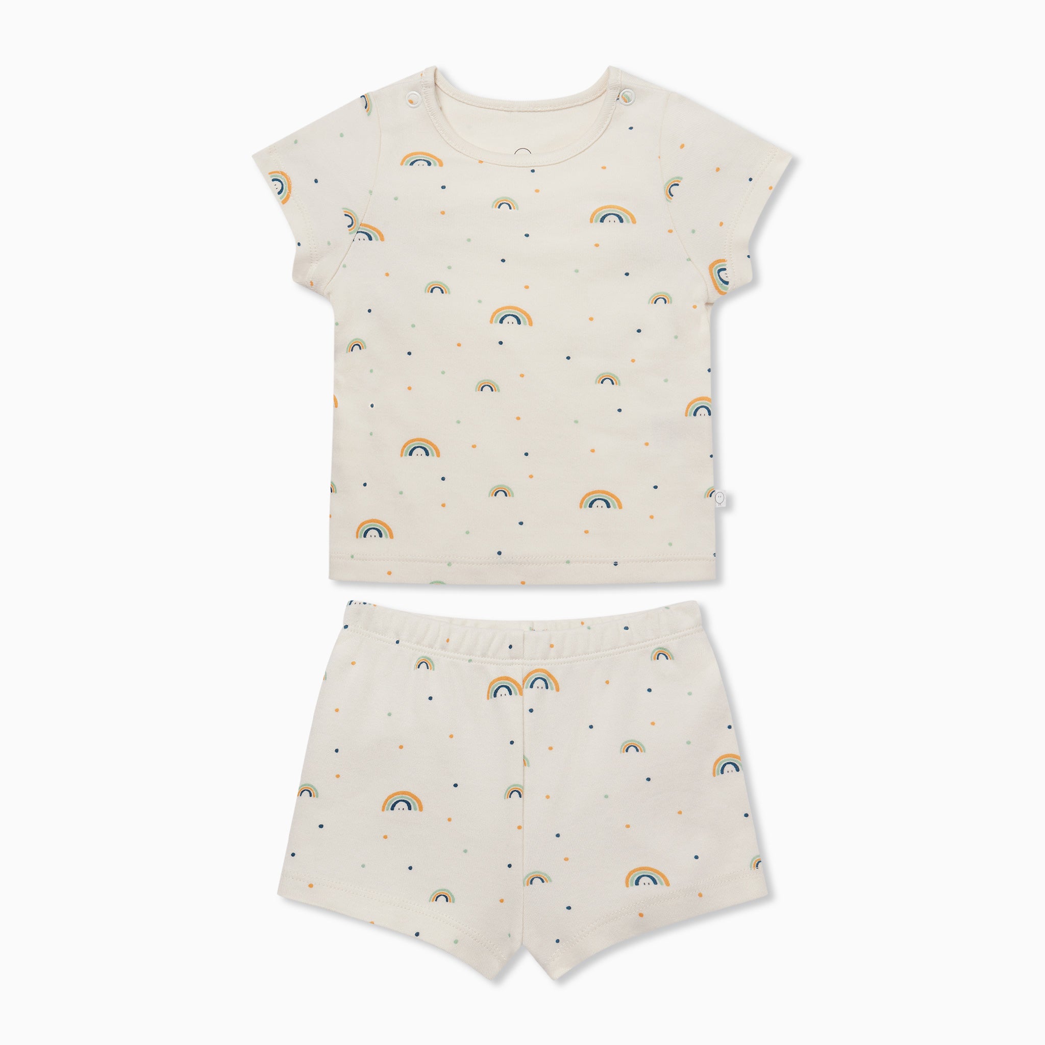 Rainbow_Short_Sleeve_Pyjamas