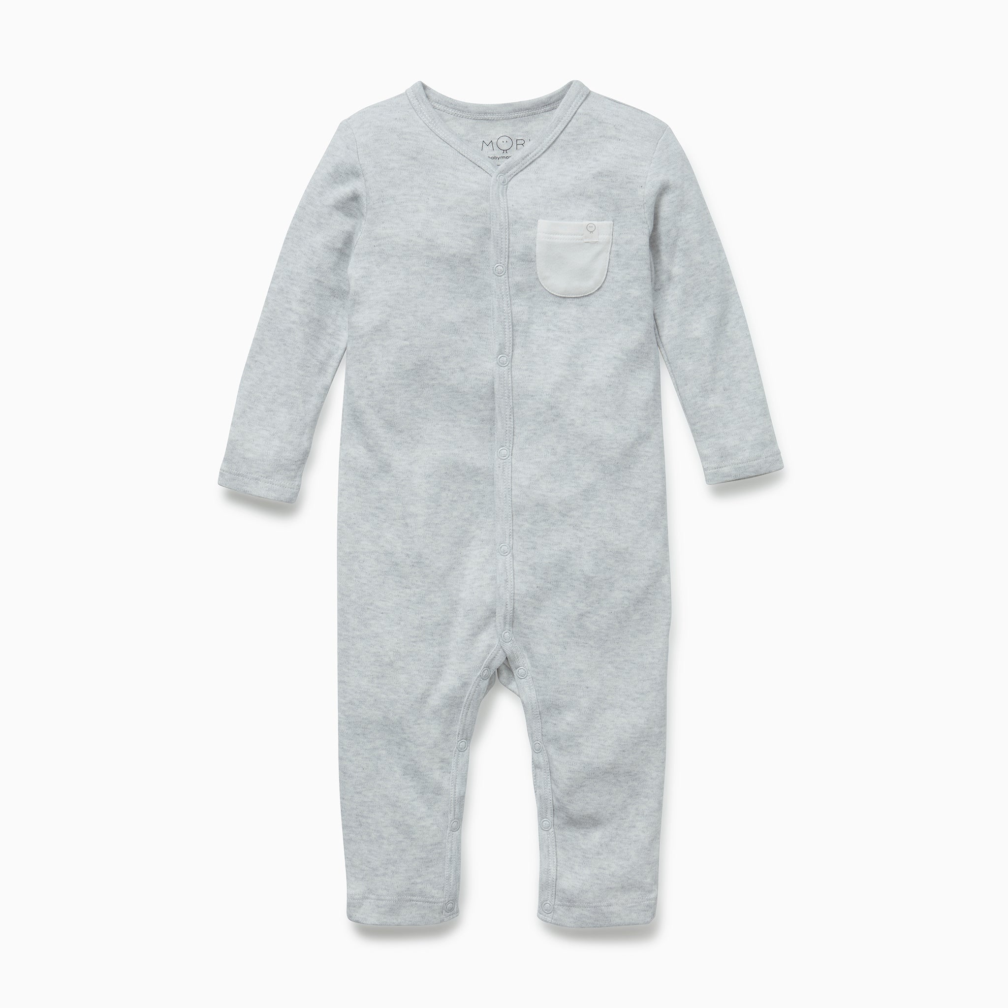 organic_cotton_bamboo_baby_frontopening_sleepsuit_footless_greymarl