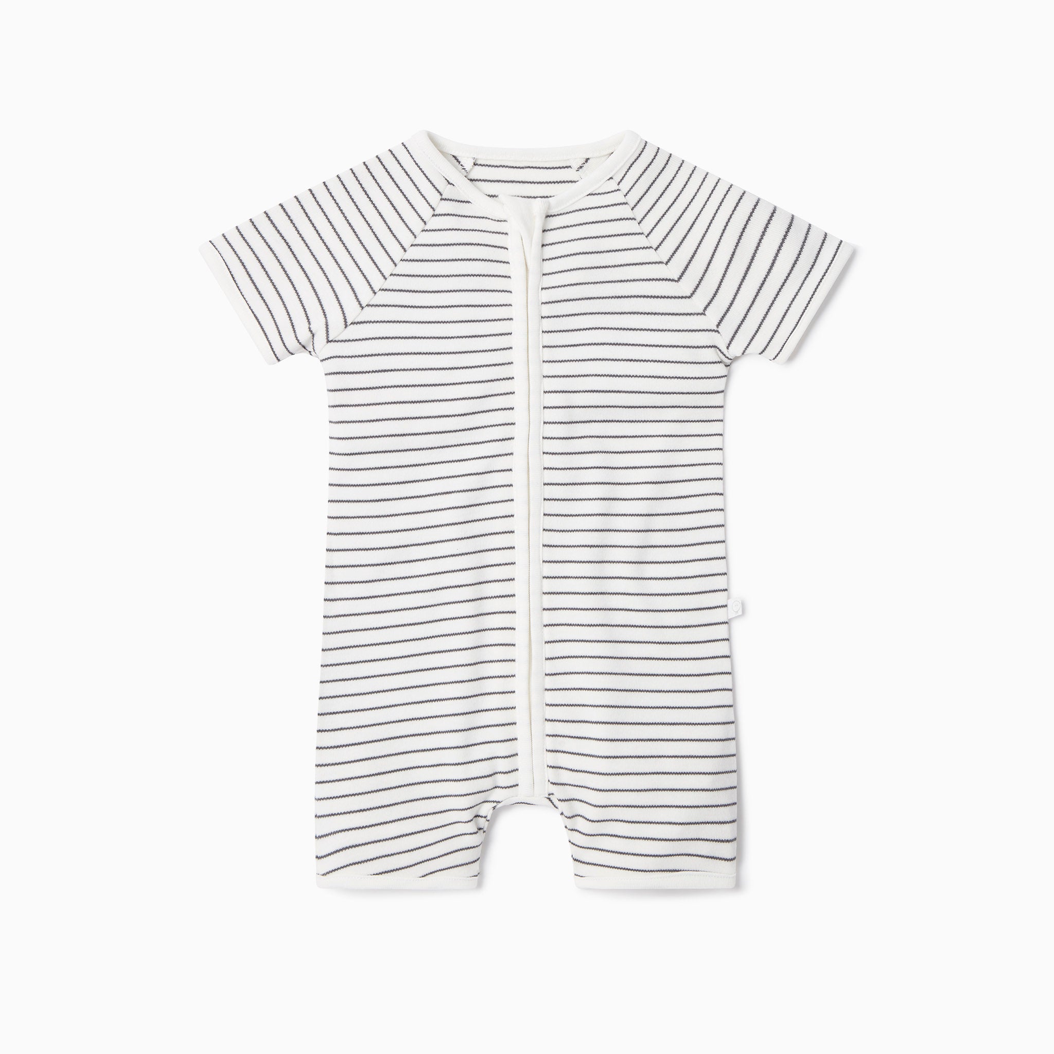 summer_zip-up_sleepsuit_grey_stripe_Front